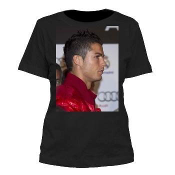 Cristiano Ronaldo Women's Cut T-Shirt