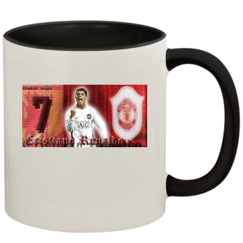 Cristiano Ronaldo 11oz Colored Inner & Handle Mug