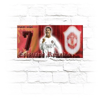 Cristiano Ronaldo Metal Wall Art