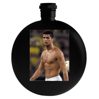 Cristiano Ronaldo Round Flask