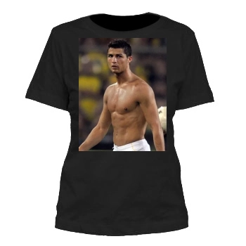 Cristiano Ronaldo Women's Cut T-Shirt