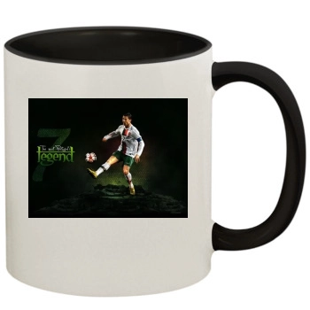 Cristiano Ronaldo 11oz Colored Inner & Handle Mug