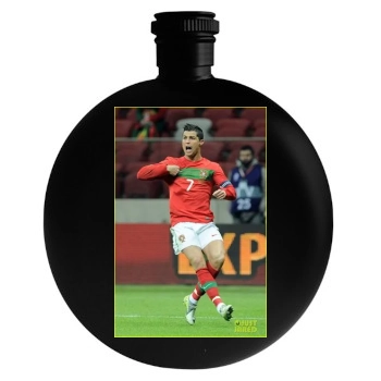 Cristiano Ronaldo Round Flask