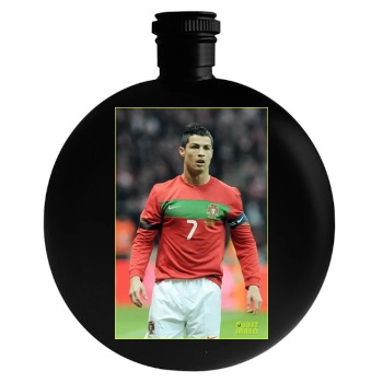 Cristiano Ronaldo Round Flask