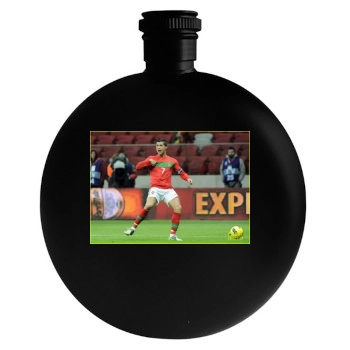 Cristiano Ronaldo Round Flask