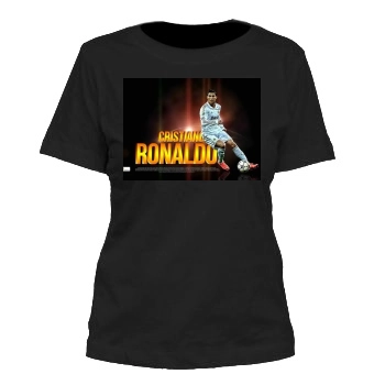 Cristiano Ronaldo Women's Cut T-Shirt