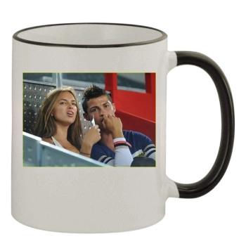 Cristiano Ronaldo 11oz Colored Rim & Handle Mug