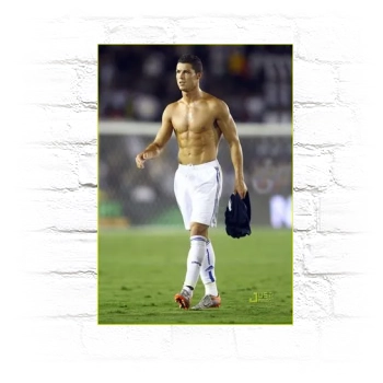 Cristiano Ronaldo Metal Wall Art