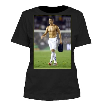 Cristiano Ronaldo Women's Cut T-Shirt