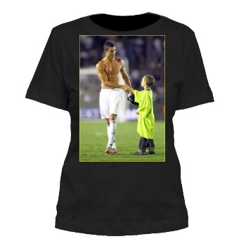 Cristiano Ronaldo Women's Cut T-Shirt