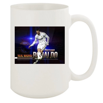 Cristiano Ronaldo 15oz White Mug