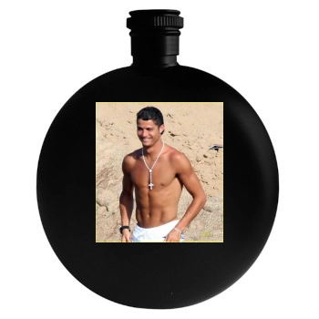 Cristiano Ronaldo Round Flask