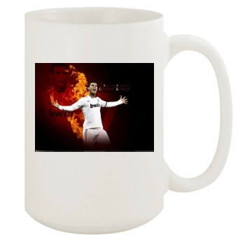 Cristiano Ronaldo 15oz White Mug