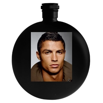 Cristiano Ronaldo Round Flask