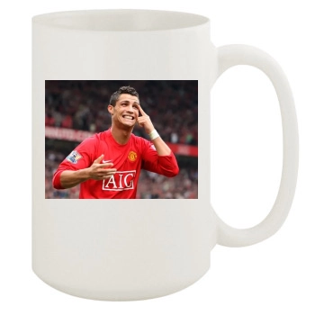 Cristiano Ronaldo 15oz White Mug