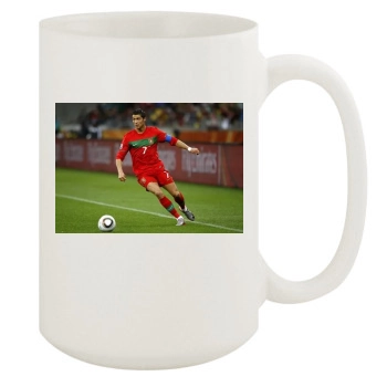 Cristiano Ronaldo 15oz White Mug