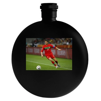 Cristiano Ronaldo Round Flask