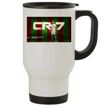 Cristiano Ronaldo Stainless Steel Travel Mug