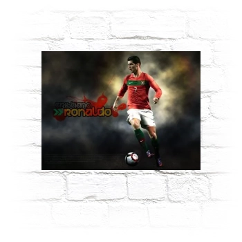 Cristiano Ronaldo Metal Wall Art