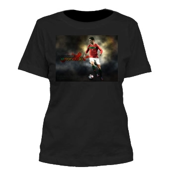 Cristiano Ronaldo Women's Cut T-Shirt