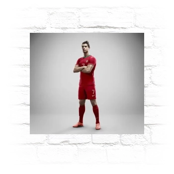 Cristiano Ronaldo Metal Wall Art