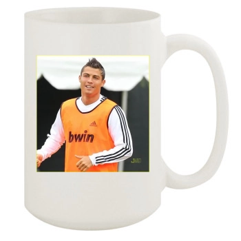 Cristiano Ronaldo 15oz White Mug