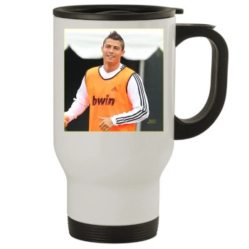 Cristiano Ronaldo Stainless Steel Travel Mug
