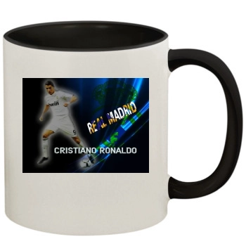 Cristiano Ronaldo 11oz Colored Inner & Handle Mug