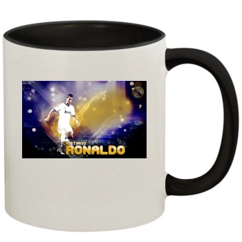 Cristiano Ronaldo 11oz Colored Inner & Handle Mug