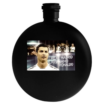 Cristiano Ronaldo Round Flask