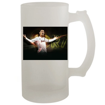 Cristiano Ronaldo 16oz Frosted Beer Stein