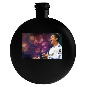 Cristiano Ronaldo Round Flask