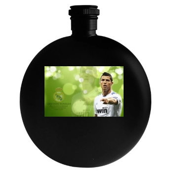 Cristiano Ronaldo Round Flask