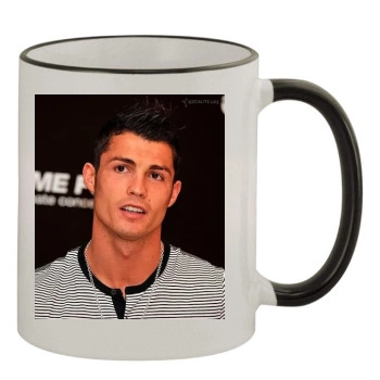 Cristiano Ronaldo 11oz Colored Rim & Handle Mug