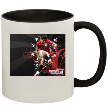 Cristiano Ronaldo 11oz Colored Inner & Handle Mug