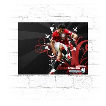 Cristiano Ronaldo Metal Wall Art