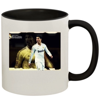 Cristiano Ronaldo 11oz Colored Inner & Handle Mug