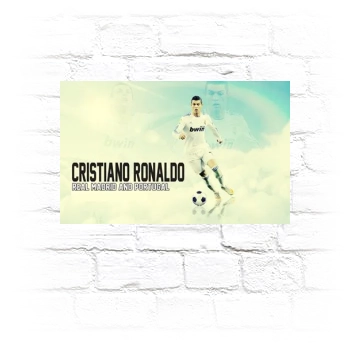 Cristiano Ronaldo Metal Wall Art