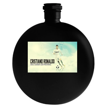 Cristiano Ronaldo Round Flask