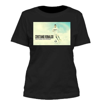 Cristiano Ronaldo Women's Cut T-Shirt