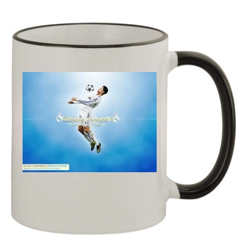 Cristiano Ronaldo 11oz Colored Rim & Handle Mug