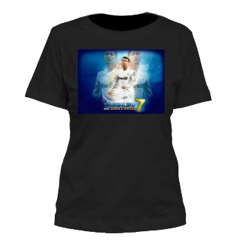 Cristiano Ronaldo Women's Cut T-Shirt