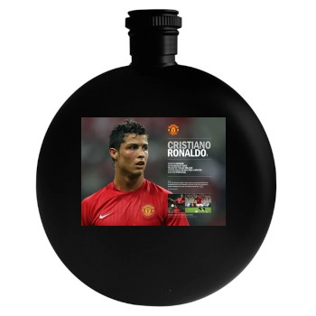 Cristiano Ronaldo Round Flask