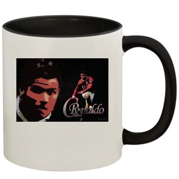 Cristiano Ronaldo 11oz Colored Inner & Handle Mug