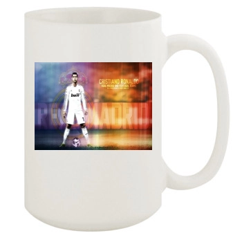 Cristiano Ronaldo 15oz White Mug