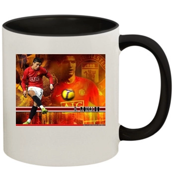 Cristiano Ronaldo 11oz Colored Inner & Handle Mug