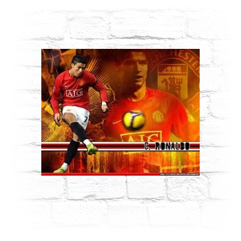 Cristiano Ronaldo Metal Wall Art