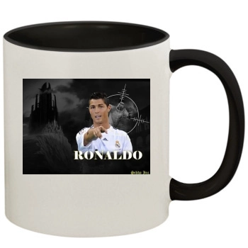 Cristiano Ronaldo 11oz Colored Inner & Handle Mug