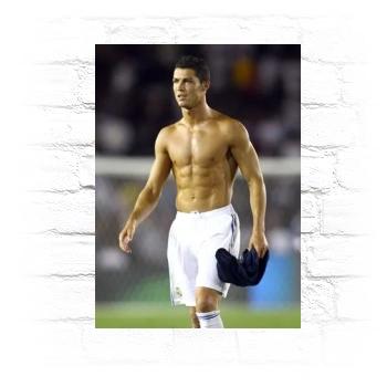 Cristiano Ronaldo Metal Wall Art