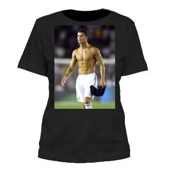 Cristiano Ronaldo Women's Cut T-Shirt